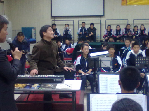 北京109中学AG旗舰厅示范乐团大师班活动圆满结束