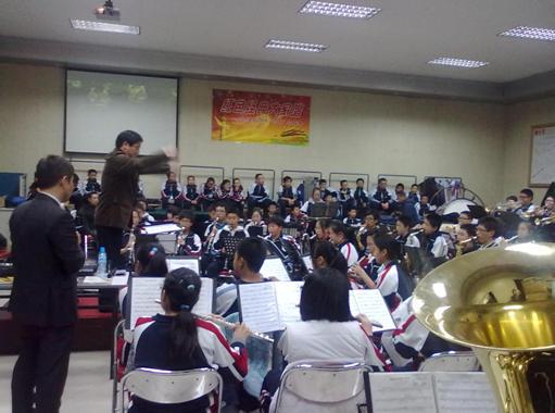 北京109中学AG旗舰厅示范乐团大师班活动圆满结束